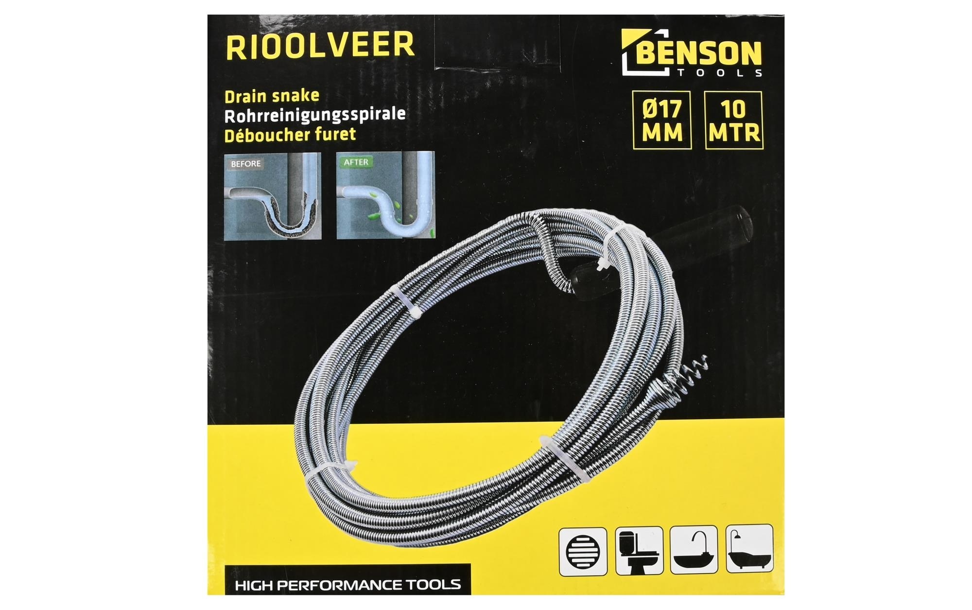 Benson Tools Benson Rioolveer 10 meter (004688)