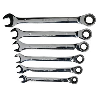 Benson Tools Benson Steek- en Ringratelsleutelset 6-delig Cr-V (007703)