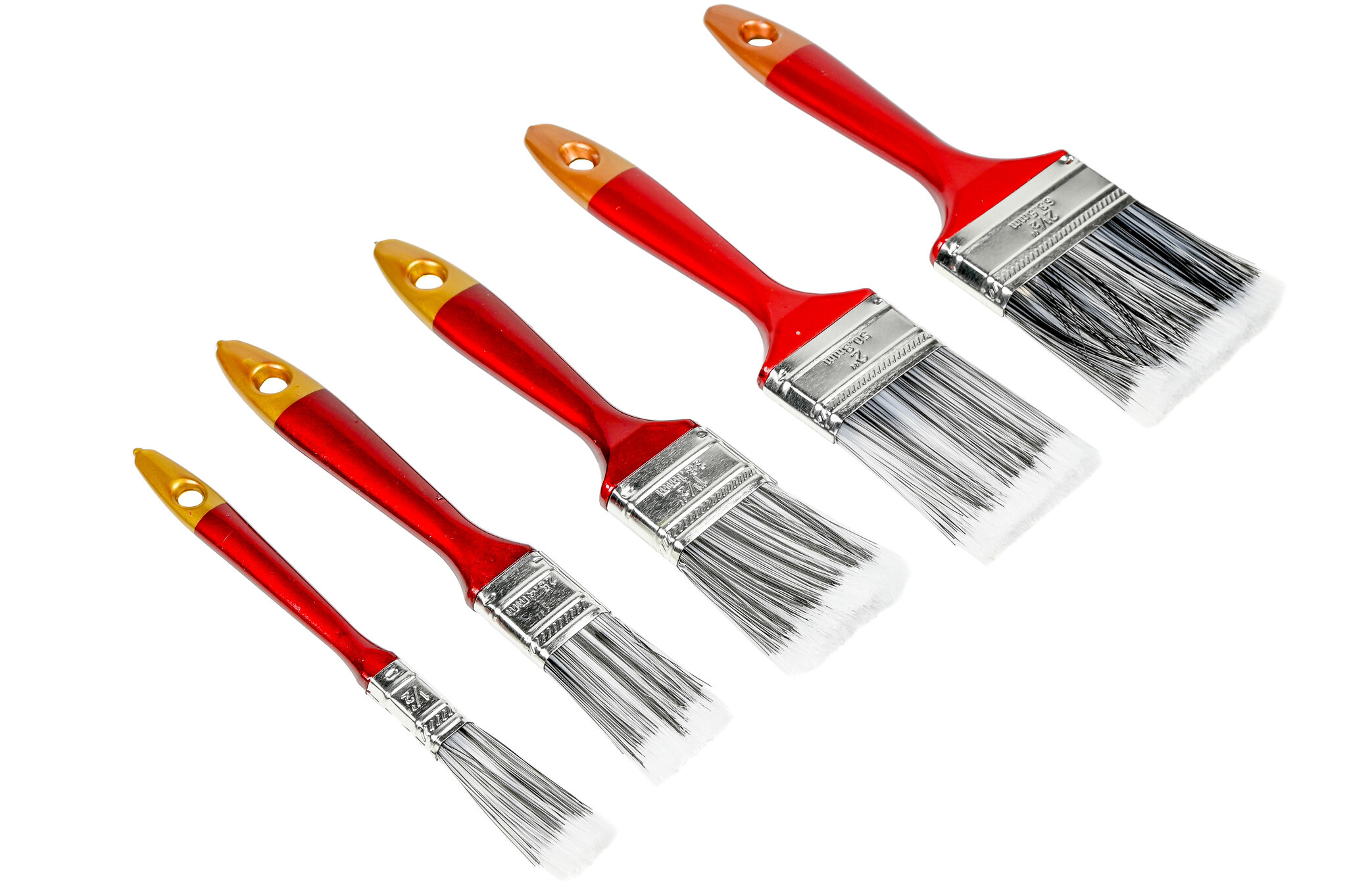 Benson Tools Benson Kwastenset Synthetisch 5-delig – Plat