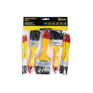 Benson Tools Benson Kwastenset 10-delig – Plat