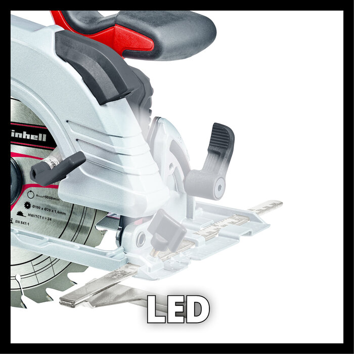 Einhell Accu Handcirkelzaag TP-CS 18/190 Li BL Solo