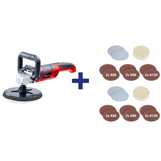 Einhell Polijst- en schuurmachine CC-PO 1100/1E - SET