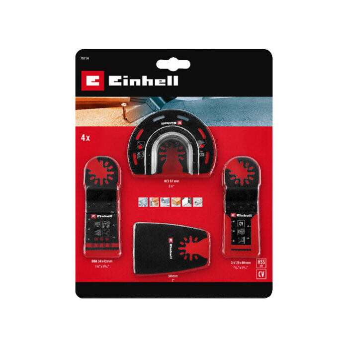 Einhell Multitoolset - 4-delig - (49708104)