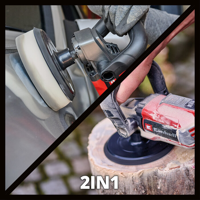 Einhell CC-PO 1100/150 CE - Polijst-/Schuurmachine - √ò150 mm