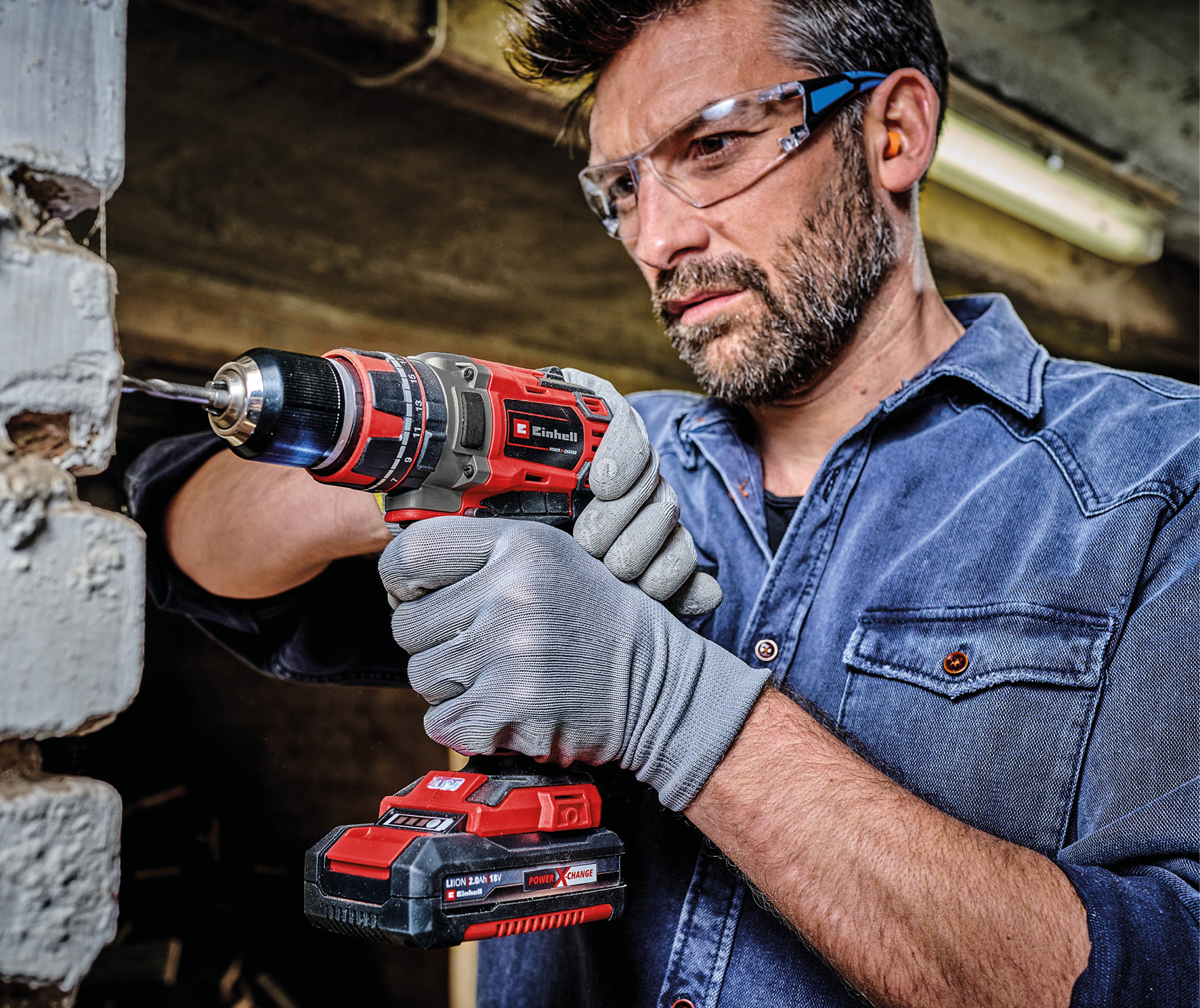 Einhell TP-CD 18/60 Li- i BL (1x2,0Ah) - PROFESSIONAL Accu Klopboor-/Schroefmachine