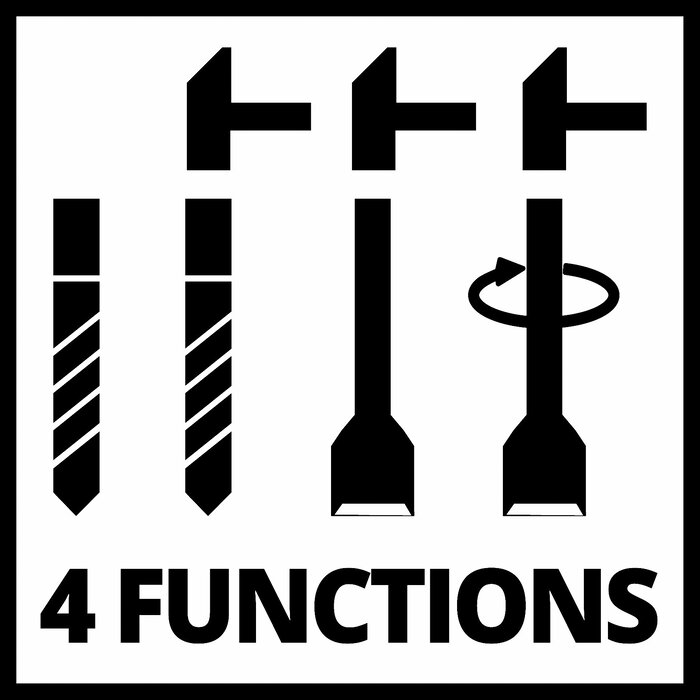 Einhell TE-HD 18/20 Li (1x4,0Ah) - Accu Boorhamer KIT