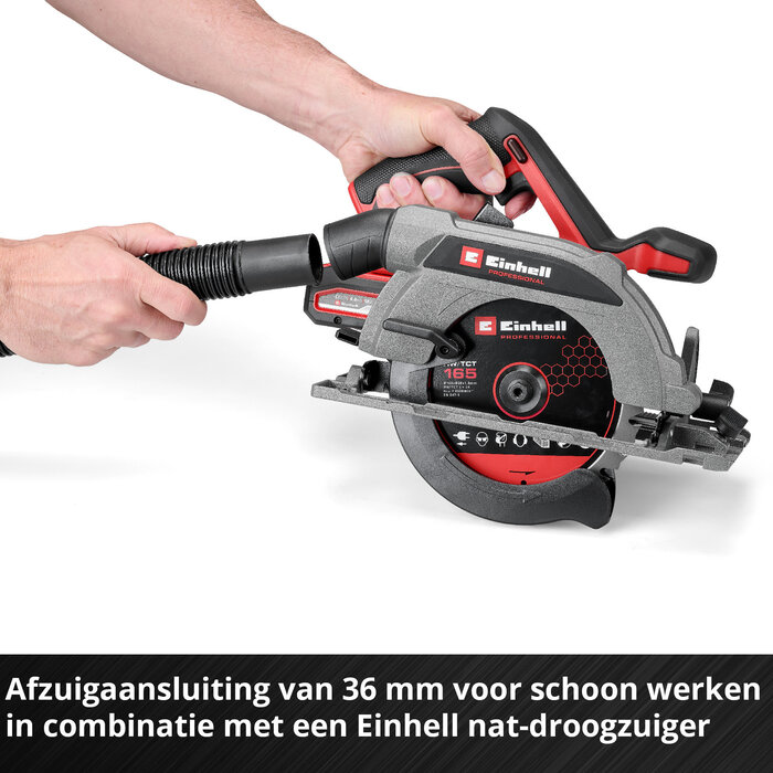 Einhell TP-CS 18/165 Li BL - Solo - PROFESSIONAL Accu Handcirkelzaag