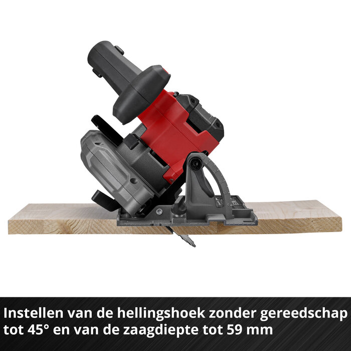 Einhell TP-CS 18/165 Li BL - Solo - PROFESSIONAL Accu Handcirkelzaag