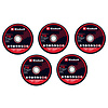 Einhell Slijpschijvenset 76 mm, 5-delig