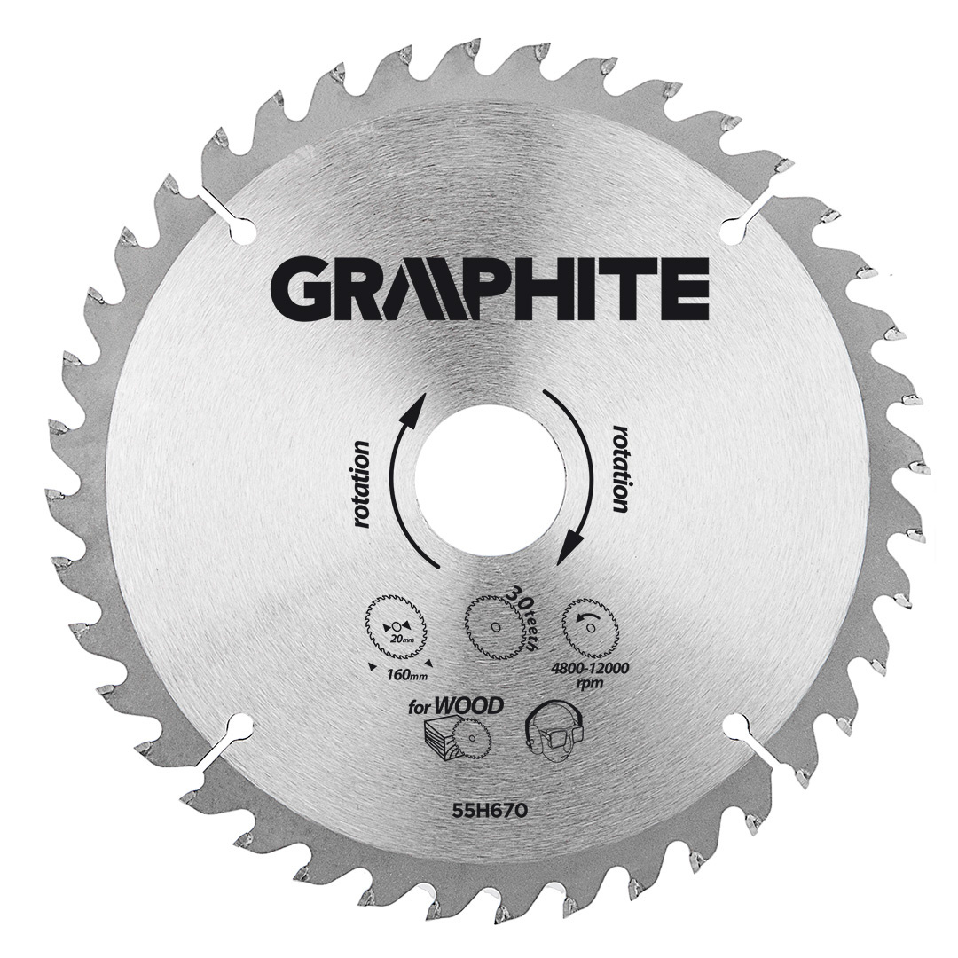 Graphite Graphite Zaagblad 160x20x2,0x30T