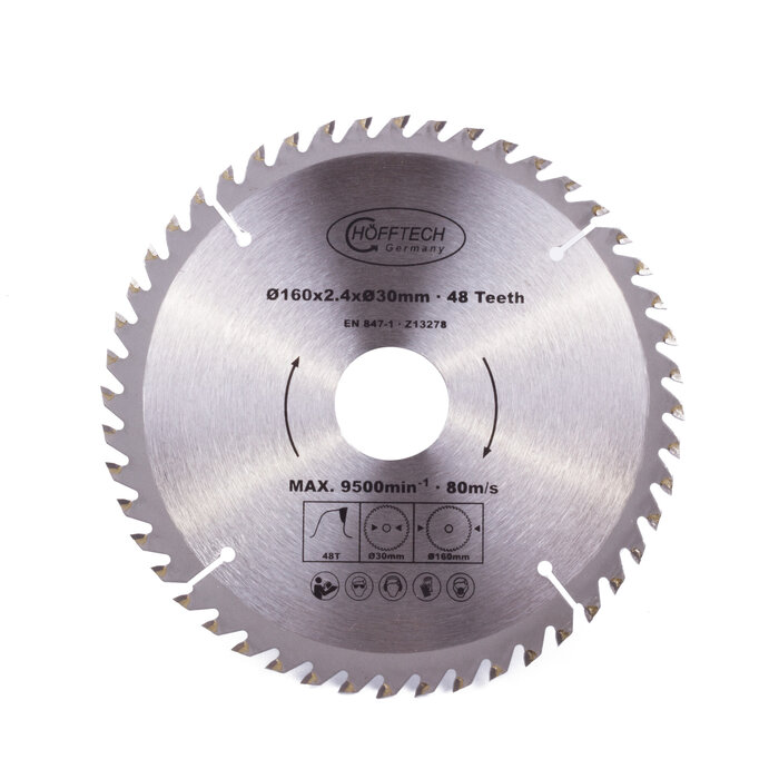 Hofftech Cirkelzaagblad 160 x 48 tands