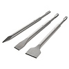 IRWIN Set SDS+ Beitels 3PCS (puntbeitel, vlakbeitel, spadebeitel)