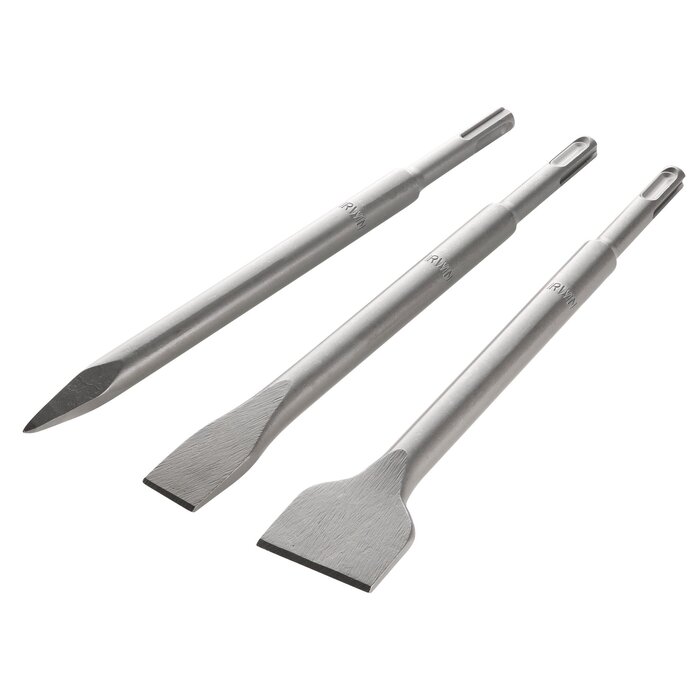 IRWIN Set SDS+ Beitels 3PCS (puntbeitel, vlakbeitel, spadebeitel)