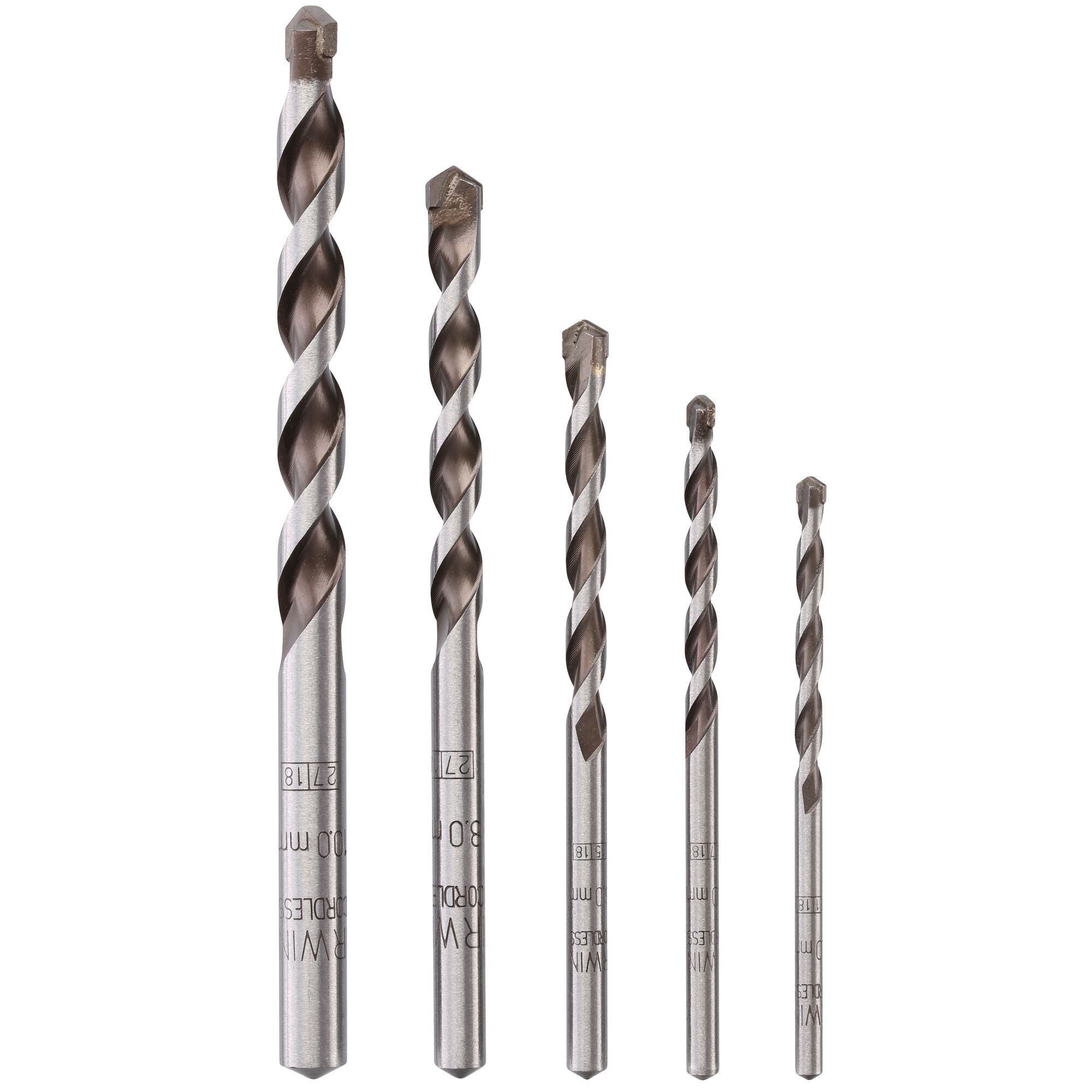 IRWN Multimateriaalboren Set 5PCS 4/5/6/8/10mm