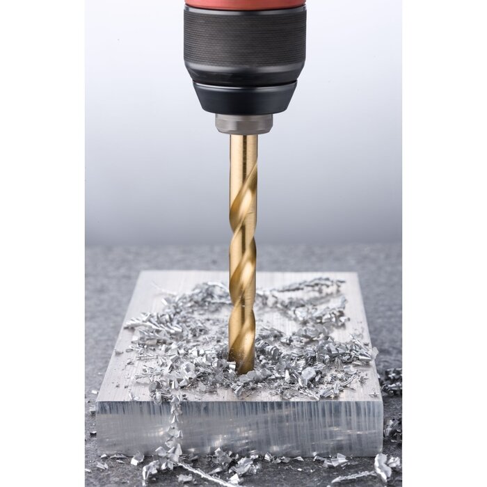 HSS Metaalboren 135° Titanium, 5PCS Set: 4/5/6/8/10mm