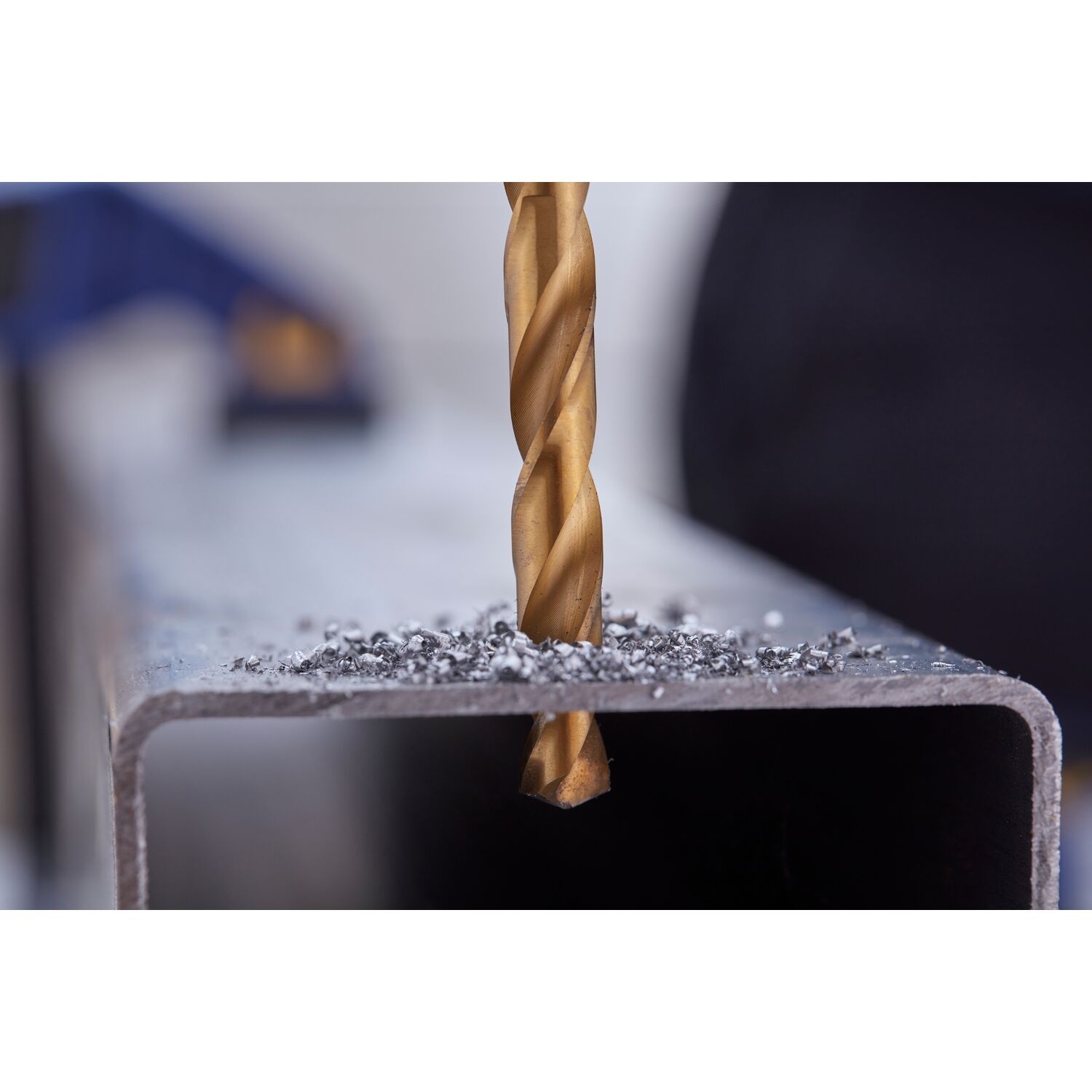 HSS Metaalboren 135° Titanium, 15PCS Set: 1,5 tot 10,0mm