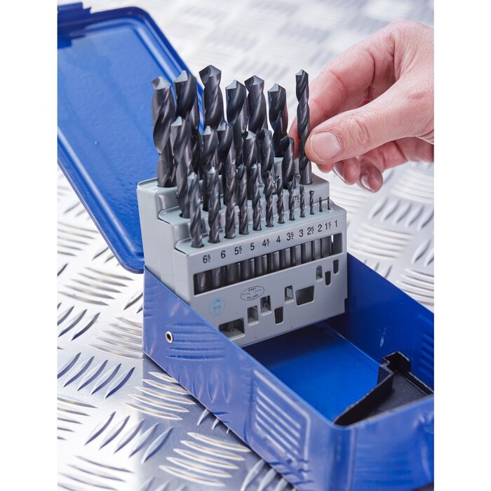 IRWIN HSS PRO, 25PCS Set in metalen koffer: 1,0 - 13,0mm