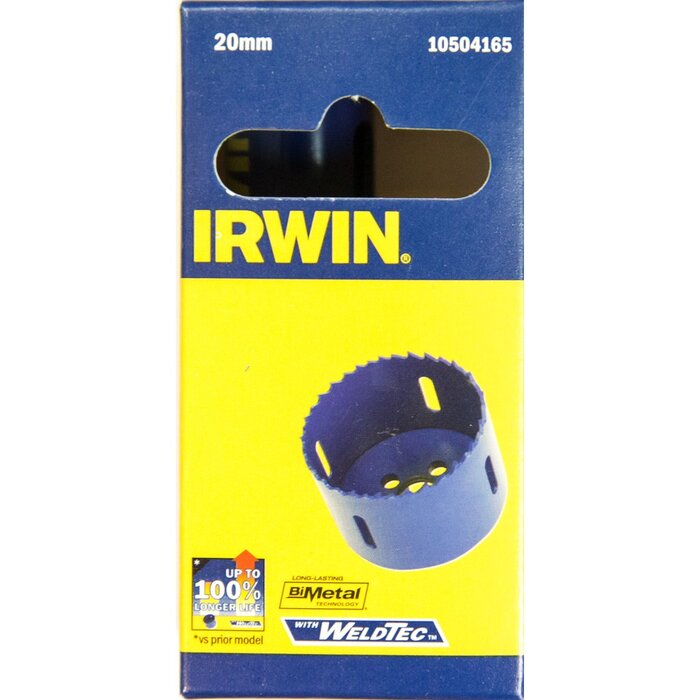 IRWIN Bi-Metalen gatzaag 20mm