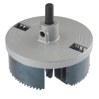 Set gatenzagen 5PCS voor hout 68,74,80,90,100mm.