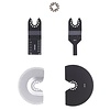 IRWIN Set Segmentzaagbladen 4PCS voor oscillerende multitools (universeel)