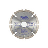 IRWIN Pro Performance diamantzaagblad 115mm voor haakse slijper, steen, gesegmenteerde rand