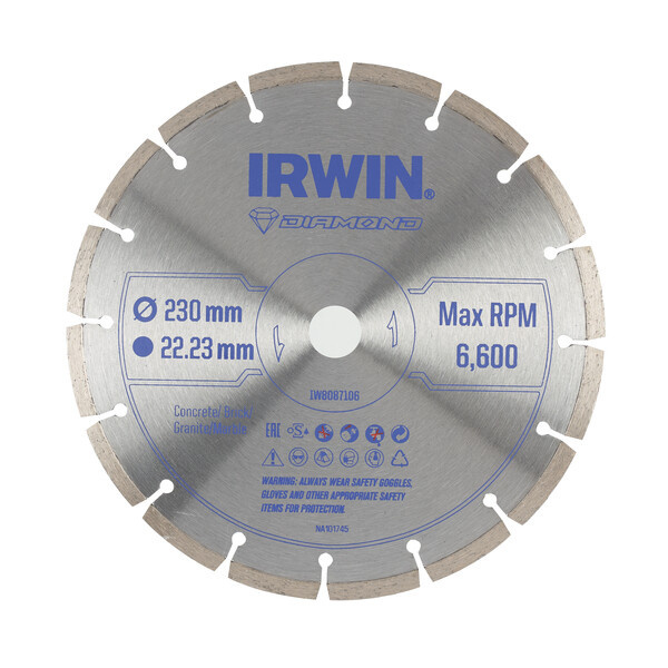 Pro Performance diamantzaagblad 230mm voor haakse slijper
