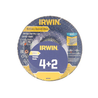 4 slijpschijven (+ 2 gratis)115mmx3mm doorslijpschijf metaal