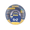 IRWIN 4 slijpschijven (+ 2 gratis)125mmx3mm doorslijpschijf metaal