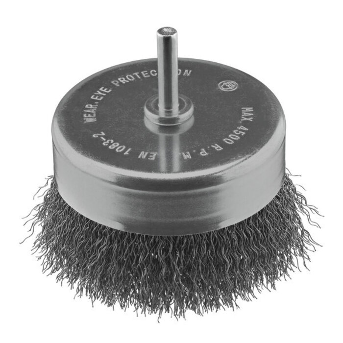 IRWIN Komstaaldraadborstel (boormachine) voor metaal, beton - grof, diameter 80mm.