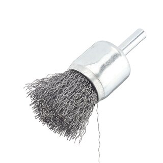 Komstaaldraadborstel (boormachine) voor metaal, beton - fijn, diameter 25mm.