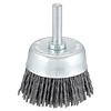 IRWIN Nylondraadborstel (boormachine) voor hout - fijn, komvormig, diameter van 50mm.