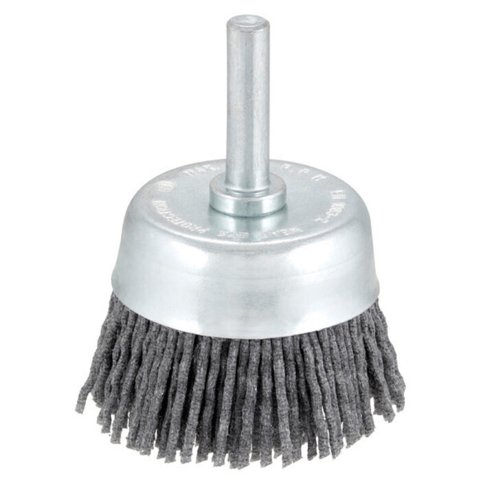 IRWIN Nylondraadborstel (boormachine) voor hout - fijn, komvormig, diameter van 50mm.