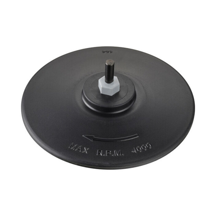 IRWIN Steunschijf (boormachine) met klittenband, diameter 125mm