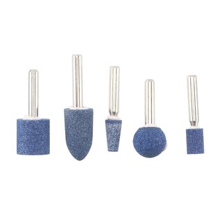 Set slijpstenen 5PCS (boormachine) voor metaal, keramiek, pvc, koper, as 6mm