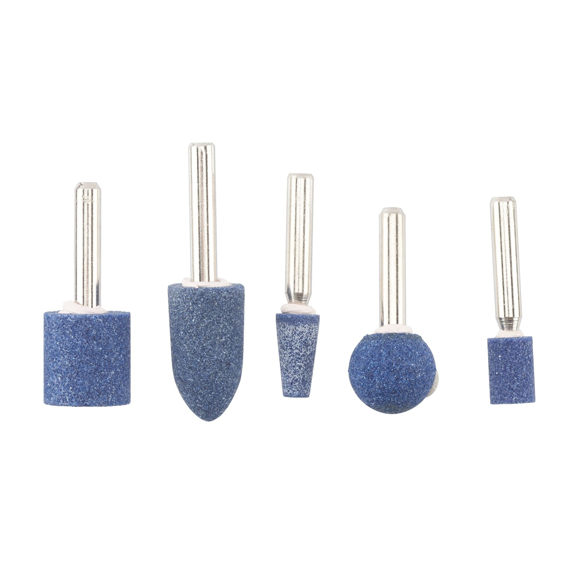 IRWIN Set slijpstenen 5PCS (boormachine) voor metaal, keramiek, pvc, koper, as 6mm