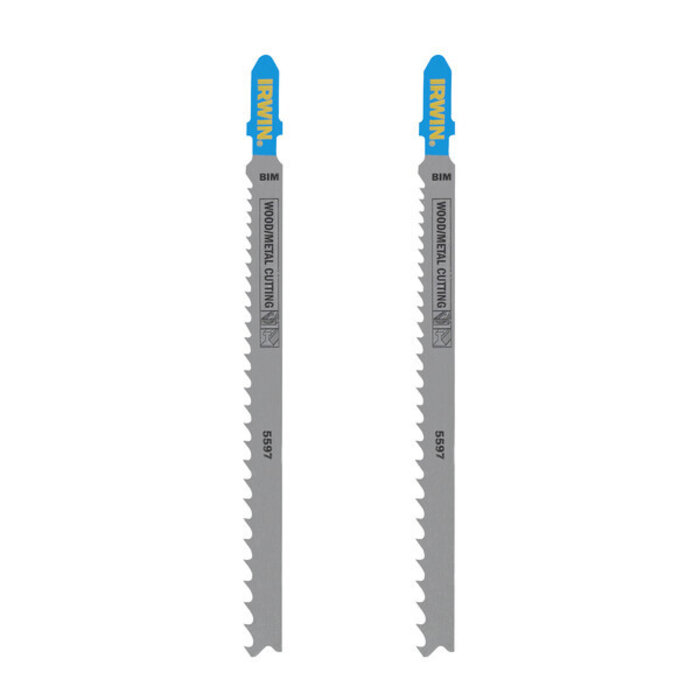 IRWIN Pro Performance bim decoupeerzaagblad hout (tot 65mm), metaal (3-10mm), PVC (tot 30mm),grove vertanding, T-aansluiting