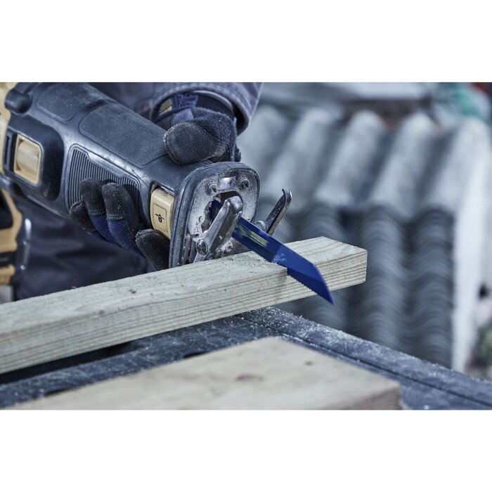 IRWIN Reciprozaagblad 150mm 10TPI, metaal- en houtzagen - 5 Stuks