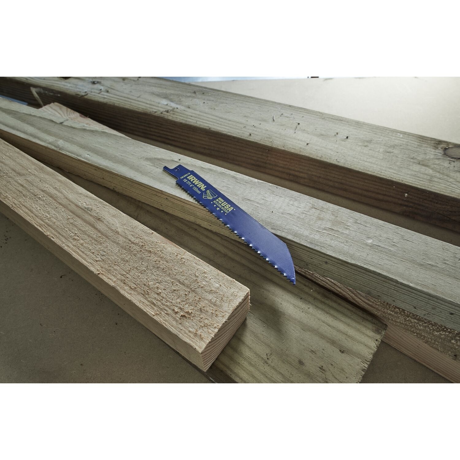 IRWIN Reciprozaagblad 150mm 10TPI, metaal- en houtzagen - 5 Stuks