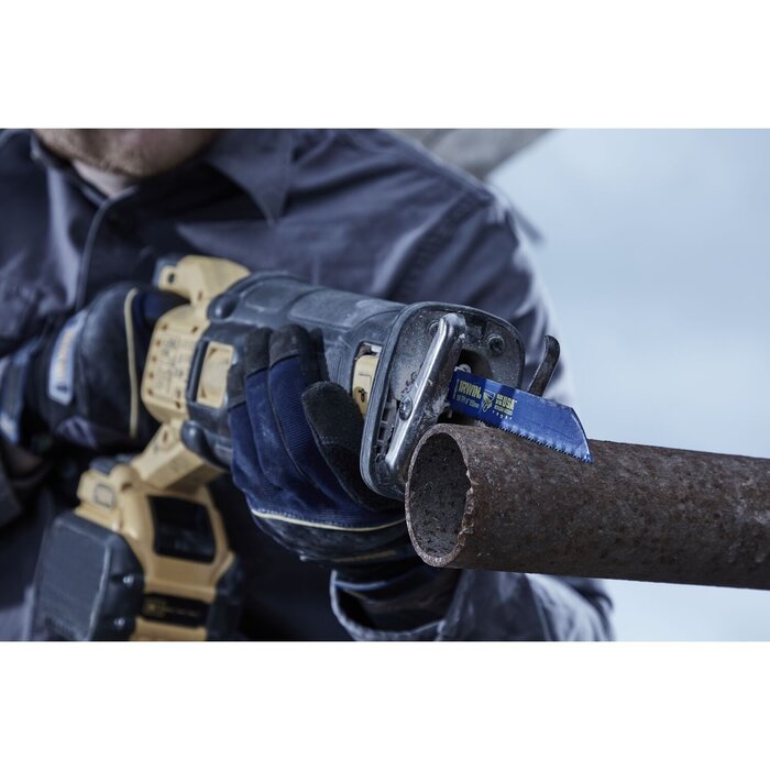 IRWIN Reciprozaagblad 150mm 10TPI, metaal- en houtzagen - 5 Stuks