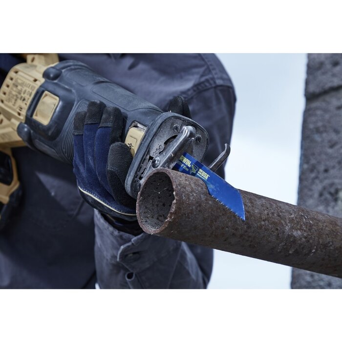 IRWIN Reciprozaagblad 150mm 10TPI, metaal- en houtzagen - 5 Stuks