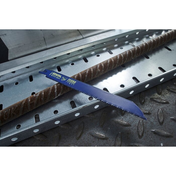 IRWIN Reciprozaagblad 200mm 10TPI, metaal- en houtzagen - 5 Stuks