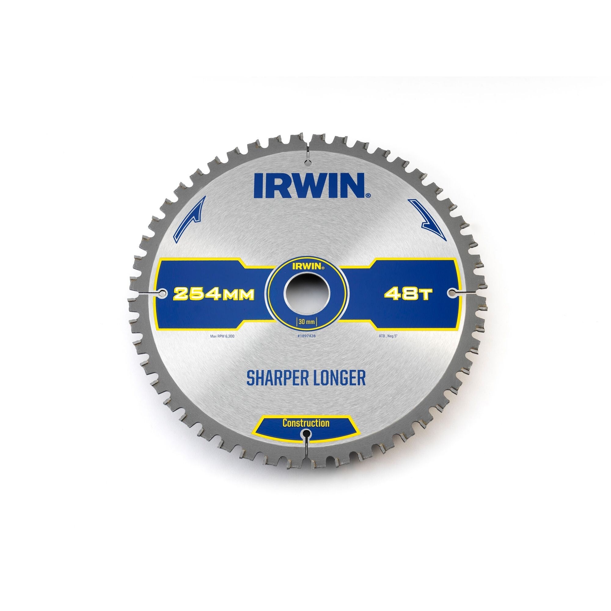 Cirkelzaagblad T.C.T 254mm/48T- asgat 30mm