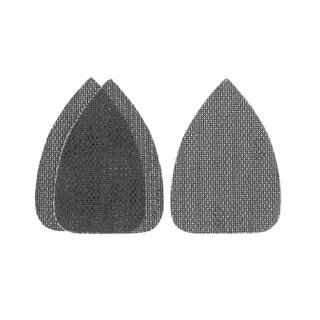 Schuurgaas handpalm universeel, klittenband, K80.