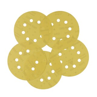 Schuurschijven excentrisch diameter 125mm met klittenband, K400