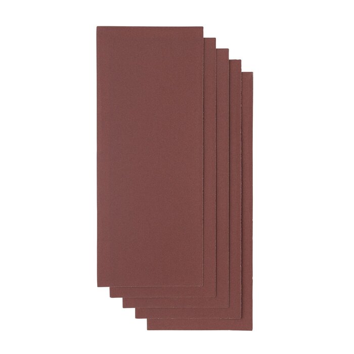 IRWIN Schuurstroken 1/2 vlakschuur 115x280mm met klem, geen perfo, K150 (115x140mm)