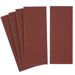 Schuurstroken 1/3 vlakschuur (alle merken) met klem, geen perfo, 230x93mm, K60