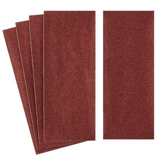 Schuurstroken 1/3 vlakschuur (alle merken) met klem, geen perfo, 230x93mm, K100