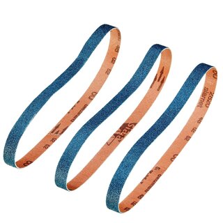 IRWIN Schuurband 3PCS Powerfile, metaal, 13x455mm, K60