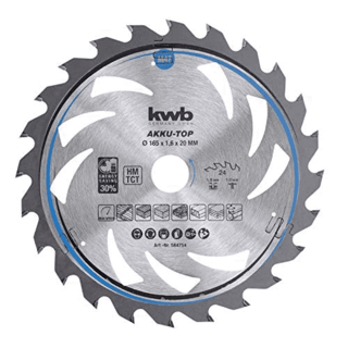KWB Zaagblad 165x20 mm 24 Tands