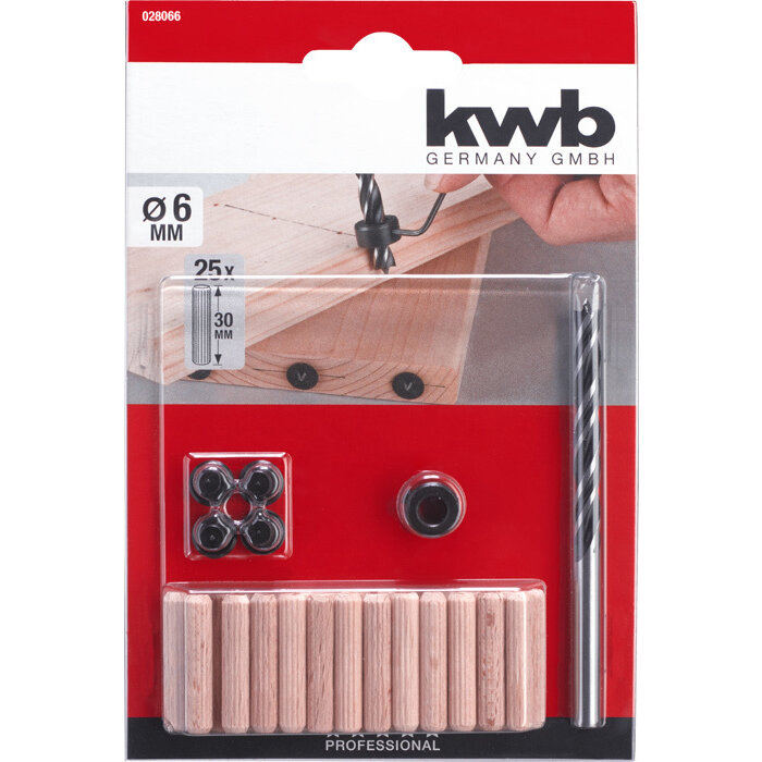 KWB Boor- en deuvelset, 31-delig, ø 10 mm